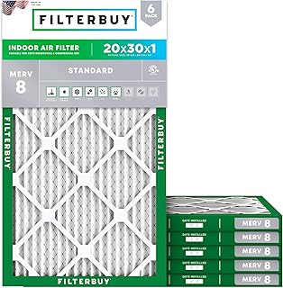 pleated office AC filters